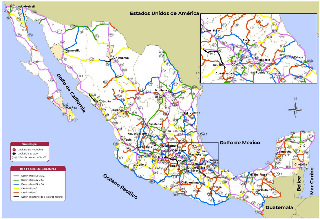 Carreteras – Proyectos México