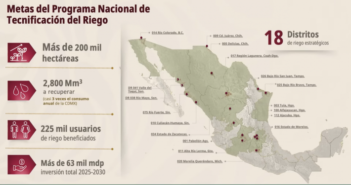 Metas Tecnificación de Riego